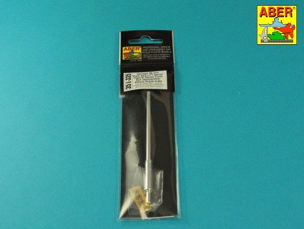 1:35 German 88 mm Barrel KwK 43 L/71 without muzzle brake for Tiger II, Ausf.B Serien Turm & Jagdpanther - late