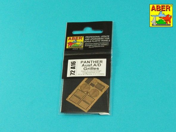 1:72 Panther Ausf. A/D grilles