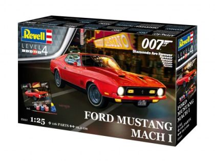 1:25 Gift Set - Ford Mustang Mach 1 (James Bond 007) 