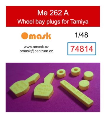 1:48 Me 262 A wheel bay plugs (for Tamiya)
