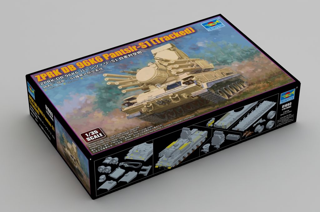 1:35 ZPRK DB 96K6 Pantsir-S1 (Tracked)