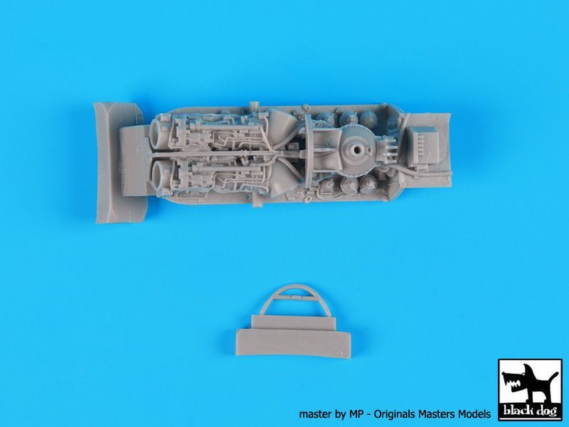 1:72 Mi -24 engine
