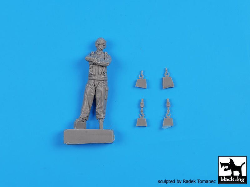 1:32 US aircraft carrier deck crew N°3