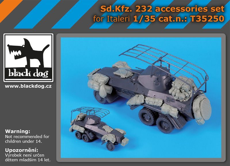 1:35 Sd.Kfz 232 accessories set