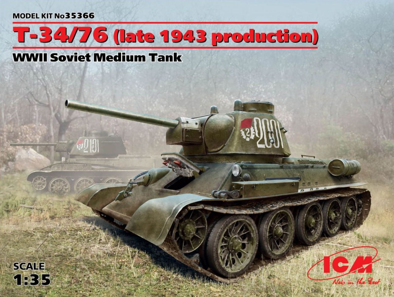 1:35 T-34/76 (late 1943 production)