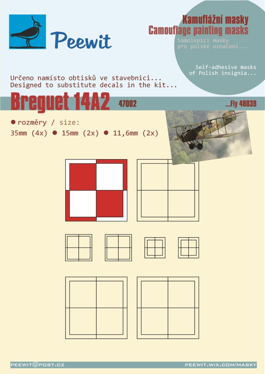 1:48 Breguet XIV A2 - Polish insignia