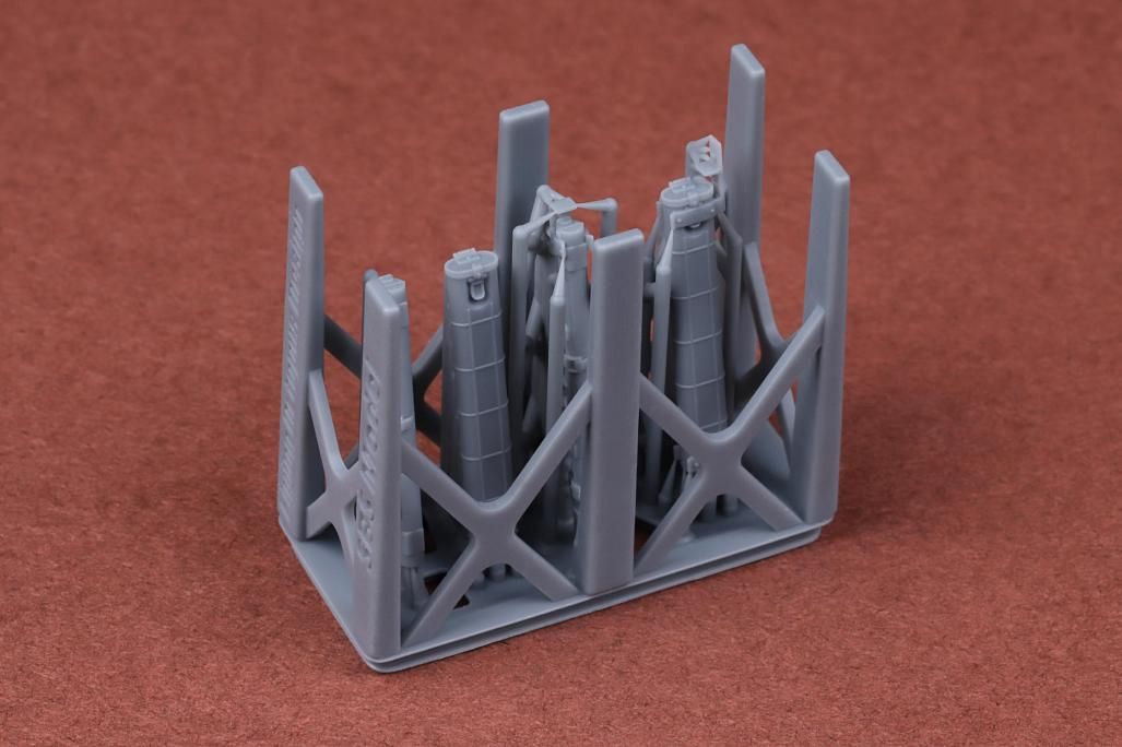 1:35 German Mg34/42 Spare Barrel Cases For Sd. Kfz. 251