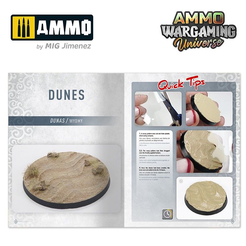AMMO WARGAMING UNIVERSE Book 01 - Remote Deserts (English, Castellano, Polski)