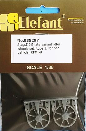 1:35 StuG.III G late variant idler Wheels set, type 1 (RFM kit)