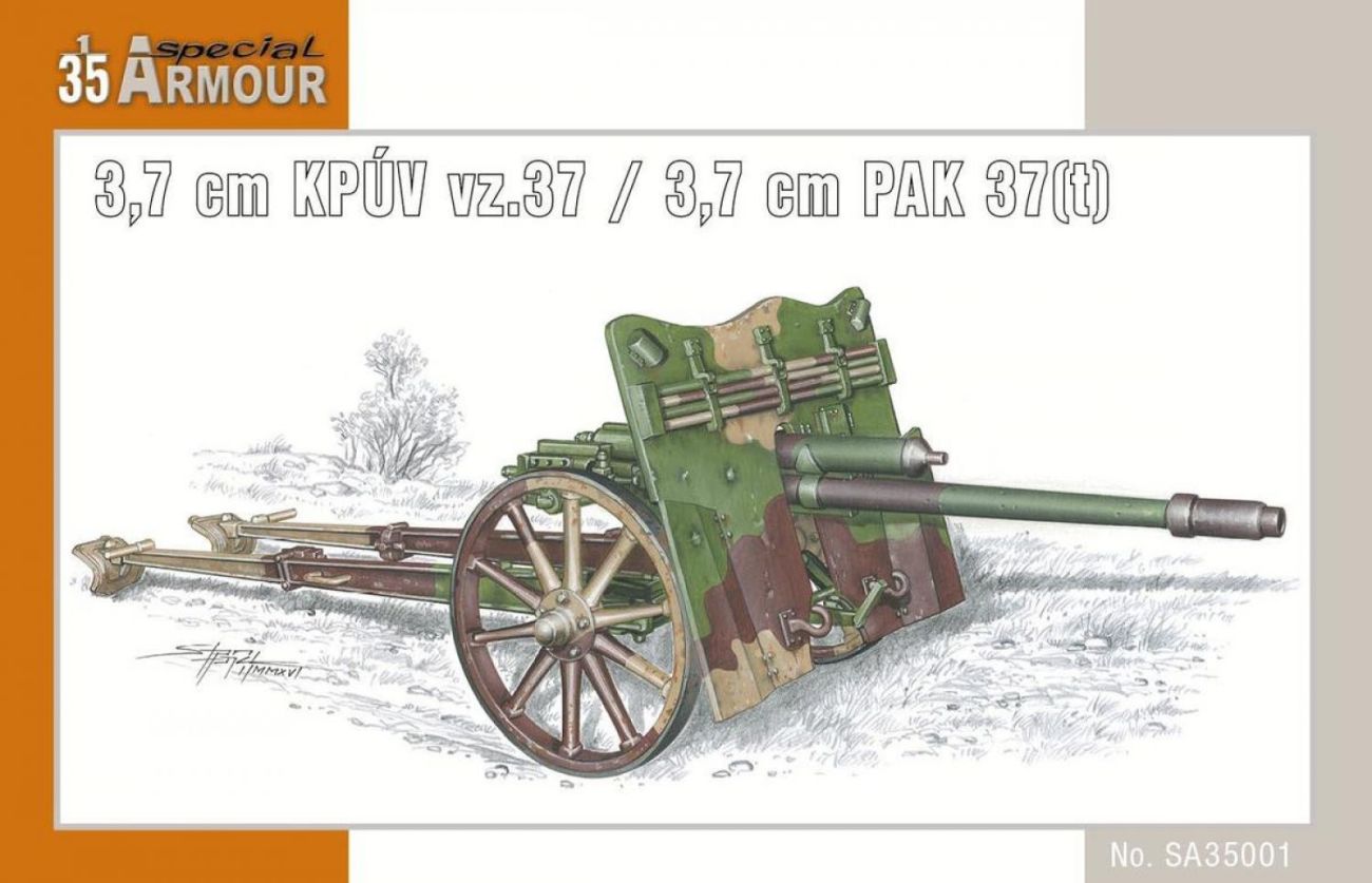 1:35 3,7 cm KPUV vz.37 / 3,7 cm PAK 37(t)