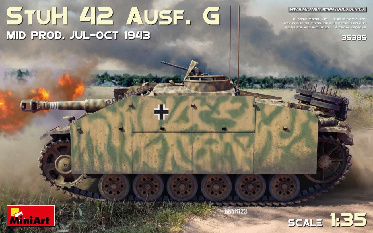 1:35 StuH 42 Ausf. G MID PROD. JUL-OCT 1943