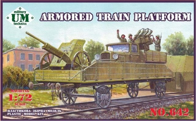 1:72 Armored Train Platform