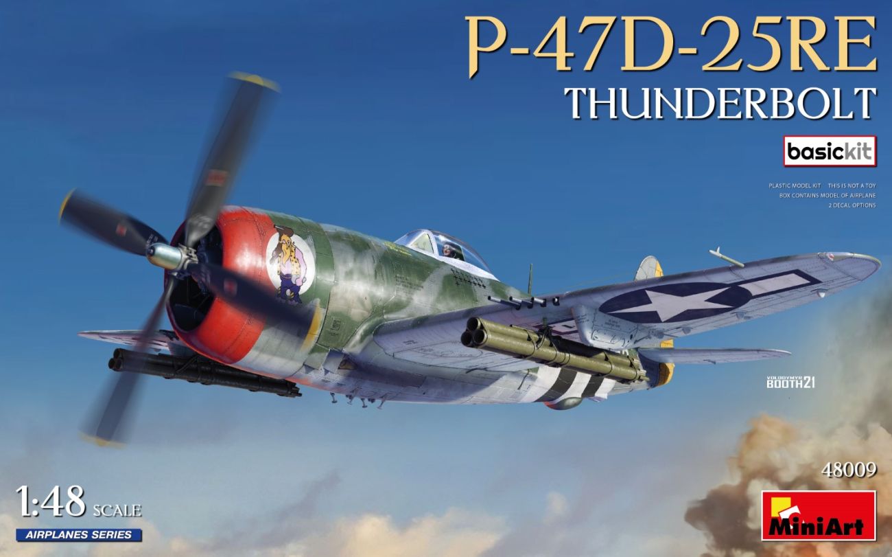 1:48 P-47D-25RE THUNDERBOLT. BASIC KIT