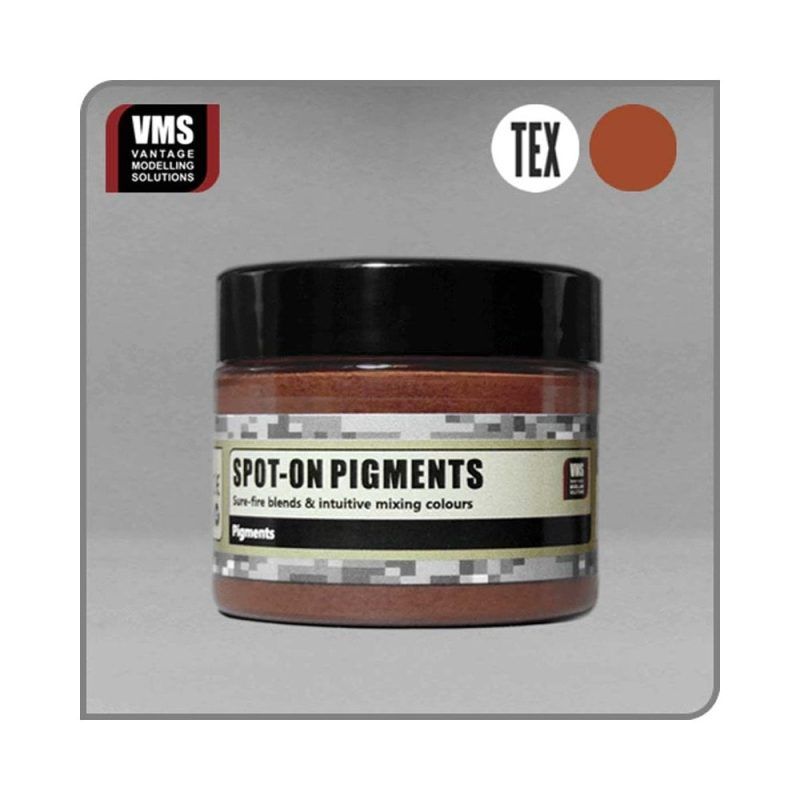 Spot-On Pigment No. 16 Vietnam Red Earth Textured
