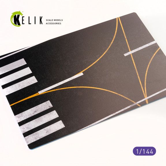 1:144 CIVIL ASPHALT 23M BASE - ACRYLIC 3 MM (280 X 180 MM) (170 G)