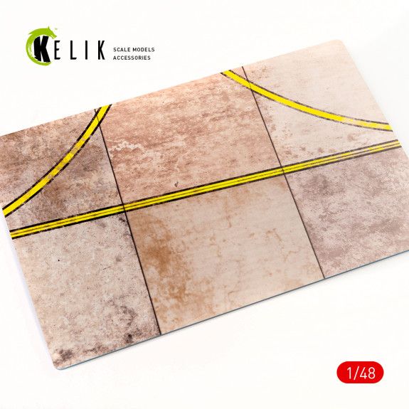 1:48 RPK RUNWAY BASE - ACRYLIC 3 MM (280 X 180 MM) (170 G)