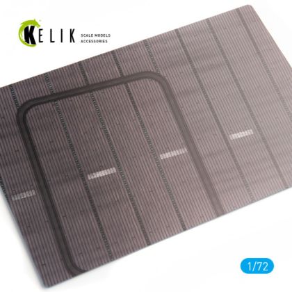 1:72 SARATOGA CV-3 CARIER 1943 BASE - ACRYLIC 3 MM (280 X 180 MM) (170 G)