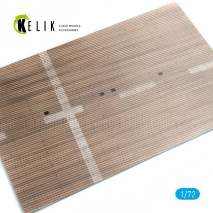 1:72 IJN TAYHO ARMOURED AIRCRAFT CARRIERS 1941 BASE - ACRYLIC 3 MM (280 X 180 MM) (170 G) 