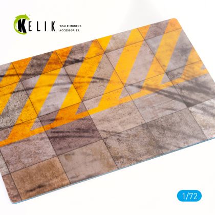 1:72 LIGHT MOTOR AVIATION RUNWAY BASE - ACRYLIC 3 MM (280 X 180 MM) (170 G)