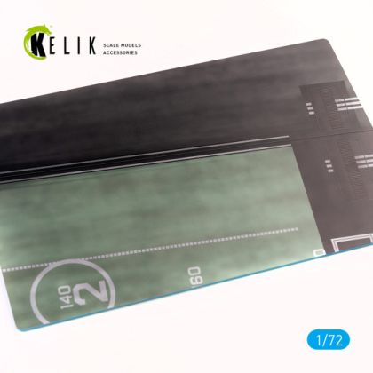 1:72 HMS VICTORIUOS NOSE 1960S BASE - ACRYLIC 3 MM (280 X 180 MM) (170 G)