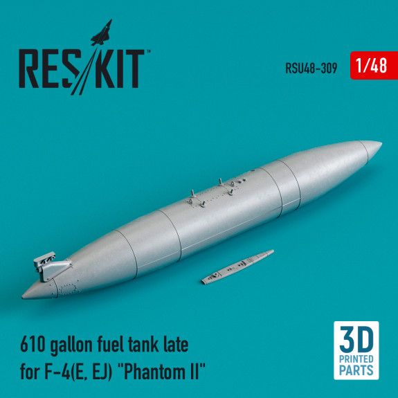 1:48 610 GALLON FUEL TANK LATE FOR F-4(E, EJ) 