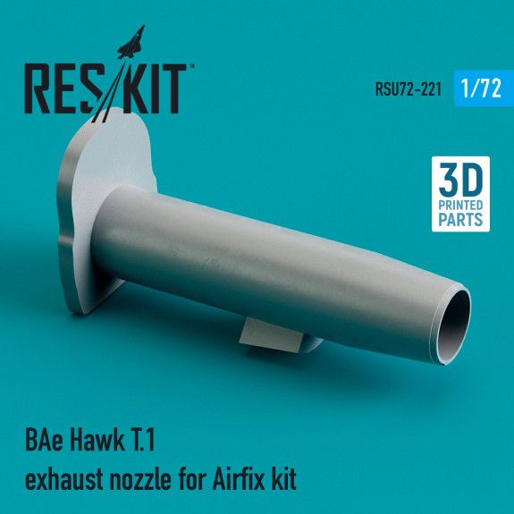 1:72 BAE HAWK T.1 EXHAUST NOZZLE FOR AIRFIX KIT (3D PRINTING)