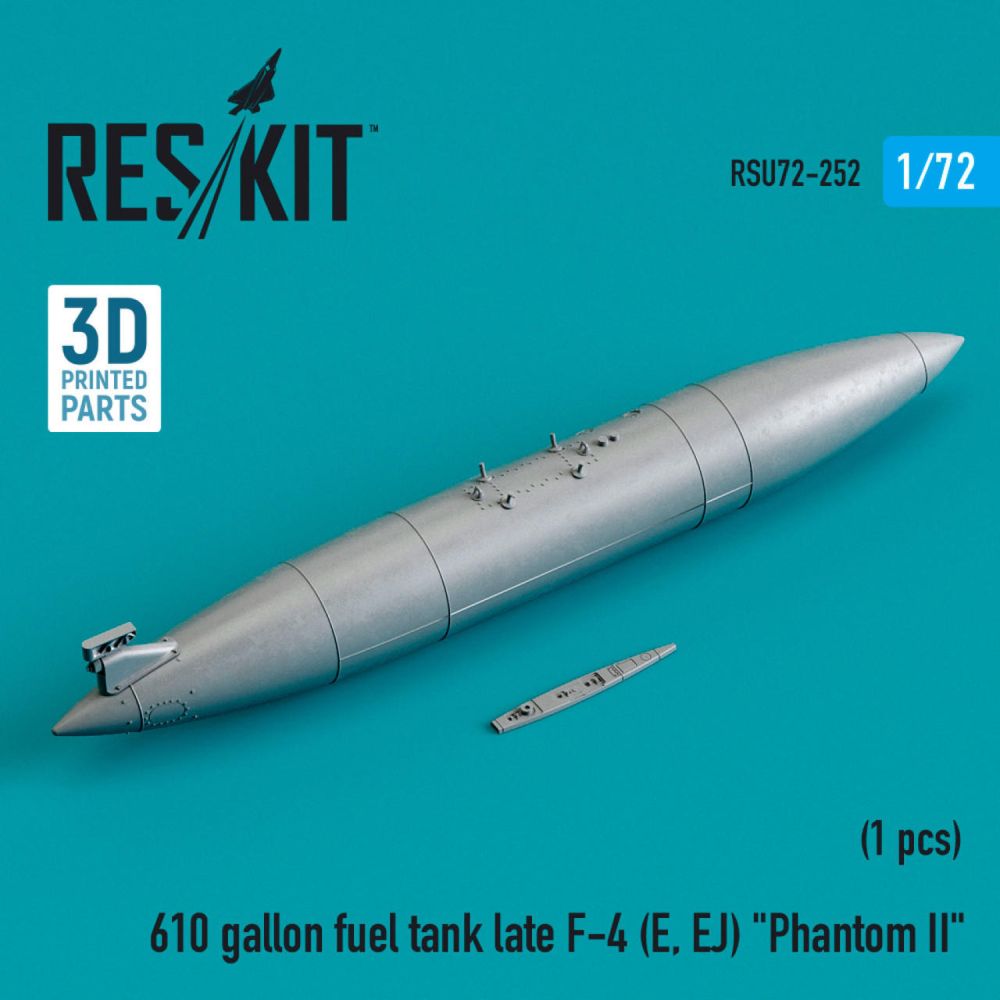 1:72 610 GALLON FUEL TANK LATE F-4 (E, EJ) 