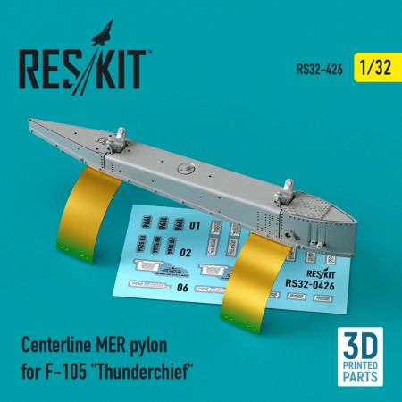 1:32 CENTERLINE MER PYLON FOR F-105