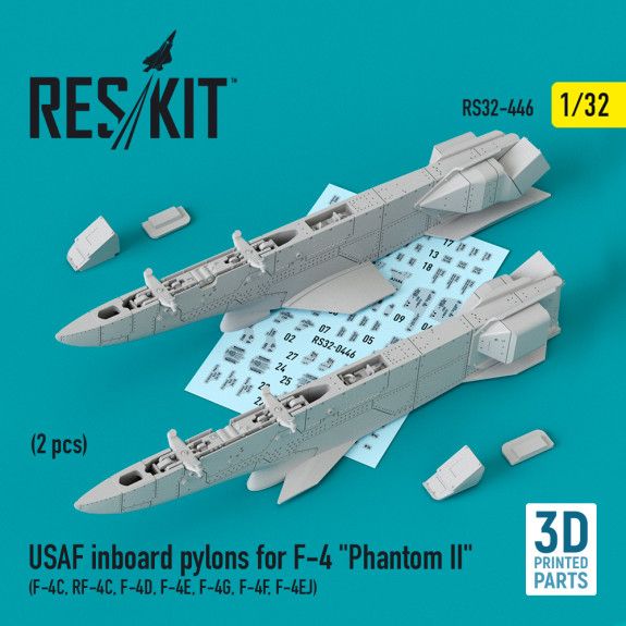 1:32 USAF INBOARD PYLONS FOR F-4 