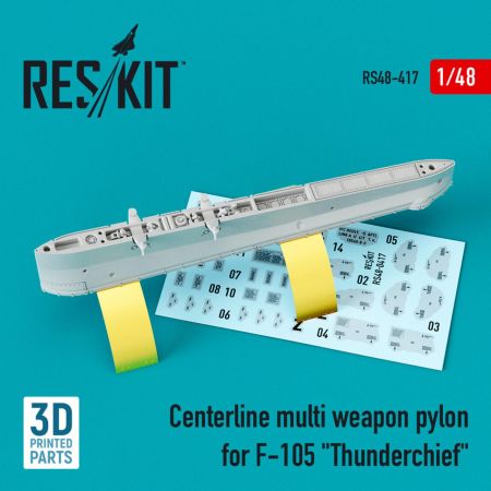 1:48 CENTERLINE MULTI WEAPON PYLON FOR F-105