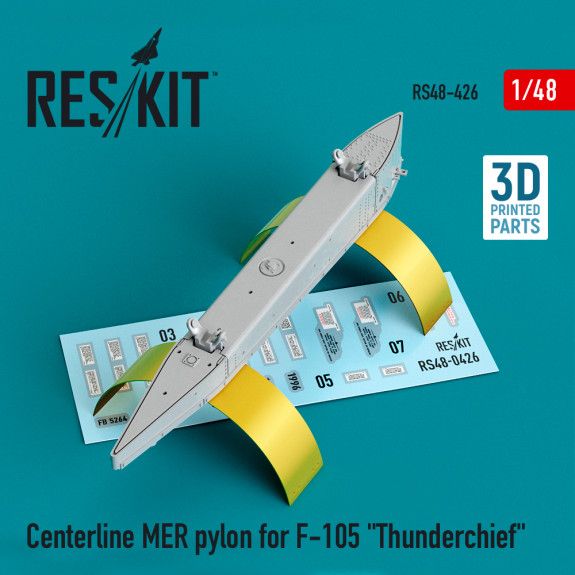 1:48 CENTERLINE MER PYLON FOR F-105 