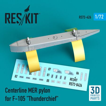 1:72 CENTERLINE MER PYLON FOR F-105