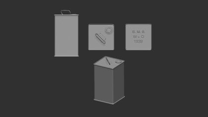 1:16 Britisah Fuel Can (4 gal)