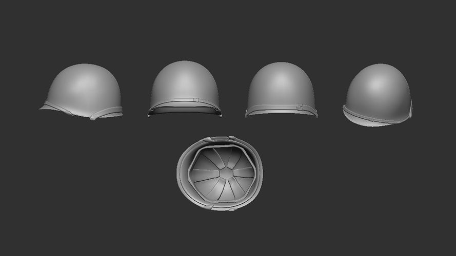 1:16 American helmet M1 (detail)