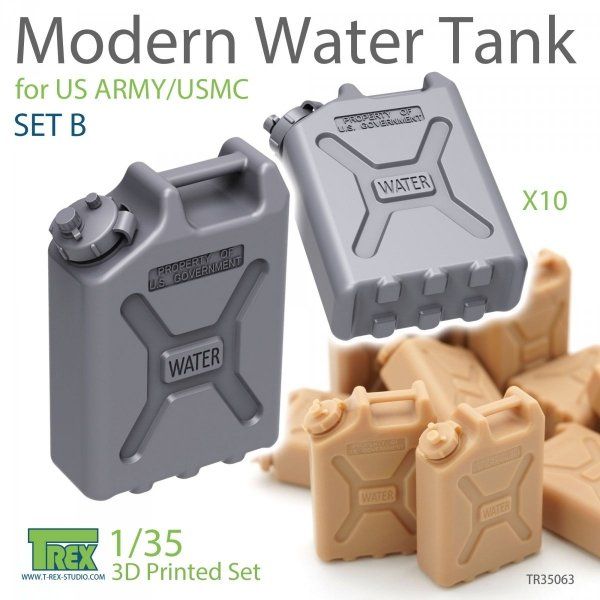 1:35 Modern Water Tank Set B for US ARMY/USMC