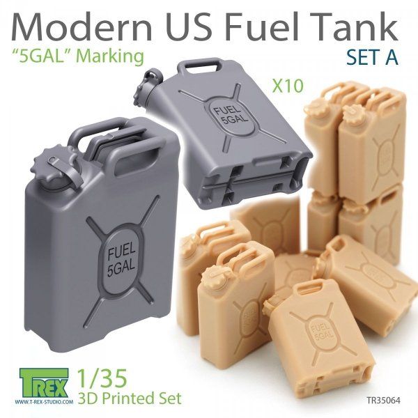 1:35 Modern US Fuel Tank Set A 