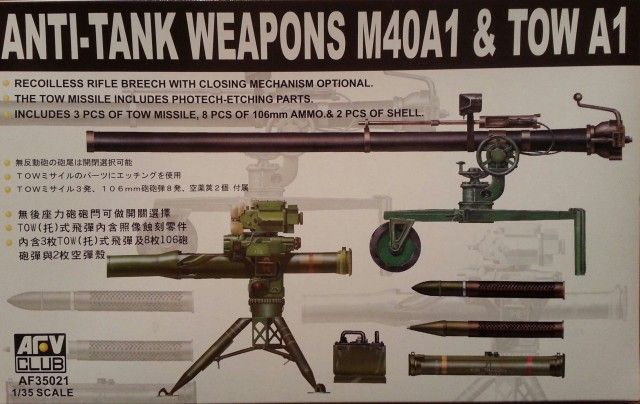 1:35 Anti-Tank Weapons M40A1 & TOW A1