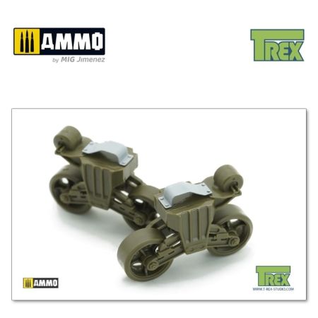 1:48 TRACK SKIDS SET FOR VVSS M4 FAMILY (EARLY VERSION)