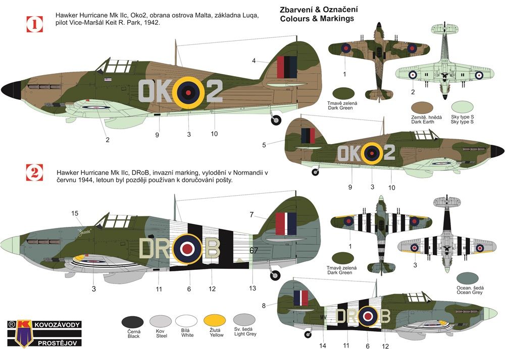 1:72 Hawker Hurricane Mk.IIc