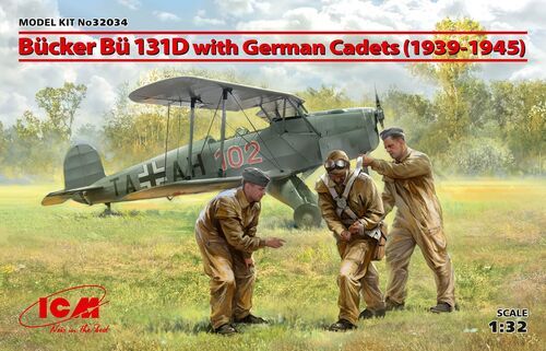 1:32 Bücker Bü 131D with German Cadets (1939-1945)