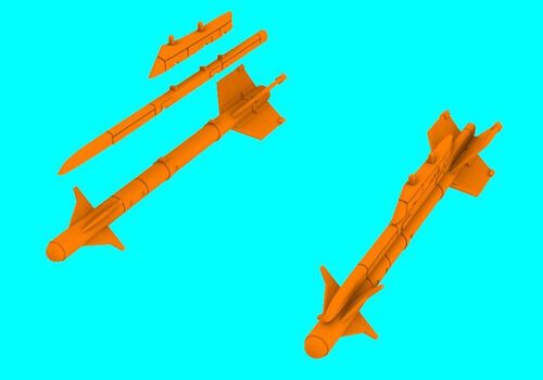 1:48 MAA-1 Piranha Air-To-Air Missile (2pcs)