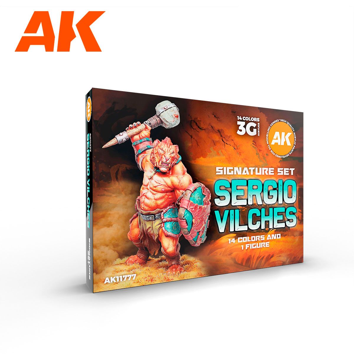 Sergio Vilches - 3GEN Signature Set (14 Colors And 1 Figure)