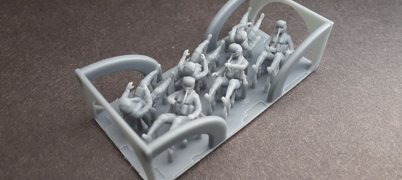 1:144 Pilots JHMSC helmets MBU-14/MBU-23 masks