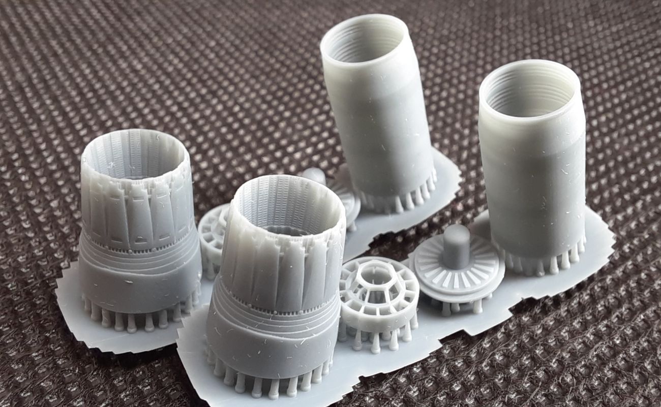 1:144 F-16 PW Exhaust for Trumpeter kit