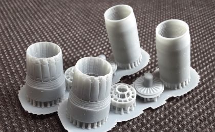 1:144 F-16 PW Exhaust for Trumpeter kit