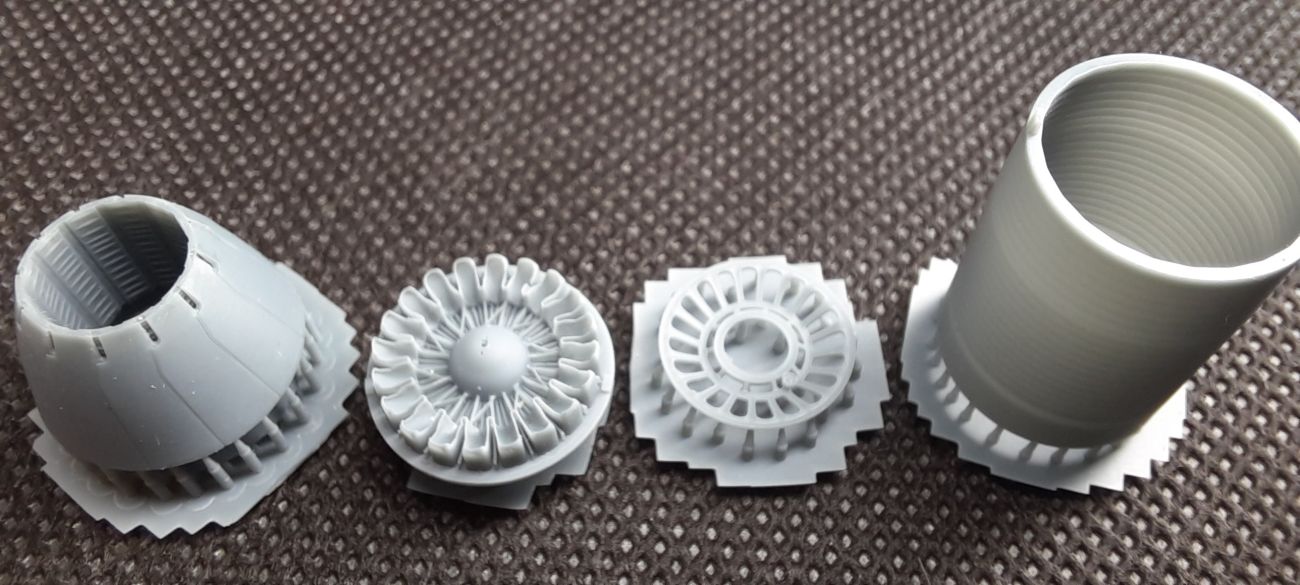 1:72 F-16 GE Exhaust Close for Tamiya kit