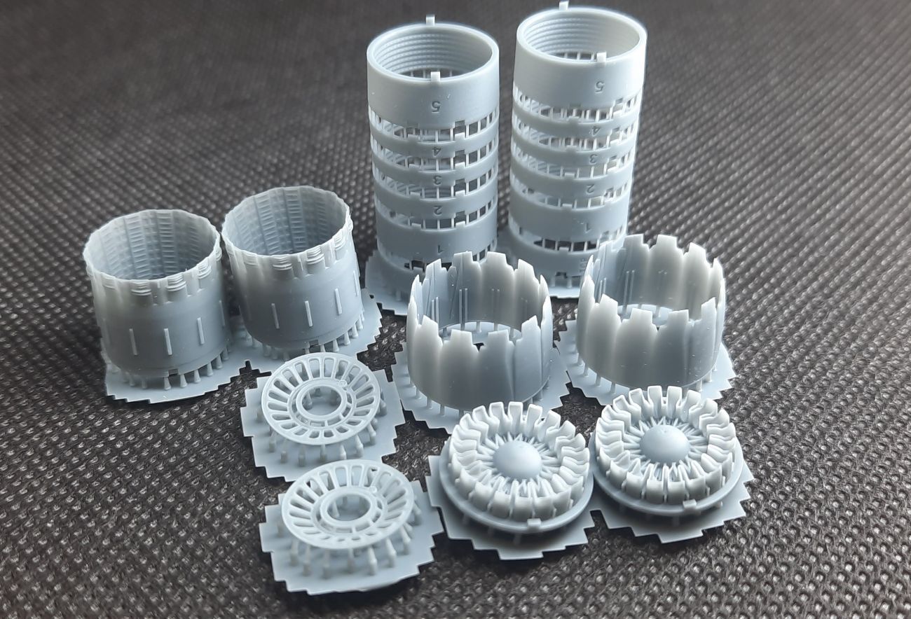 1:72 F-14 GE Exhaust Open for Academy kit