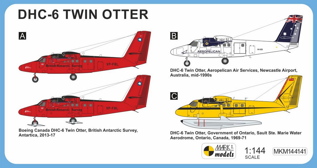 1:144 DHC-6 Twin Otter 'Twotter'