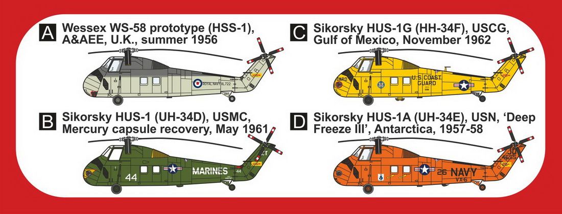 1:144 Sikorsky H-34 'Special Service'