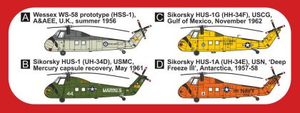 1:144 Sikorsky H-34 'Special Service'